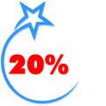 20% Rabatt