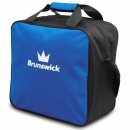 Brunswick Bowlingball TZone Arctic Blast & Bowlingtasche TZone blau
