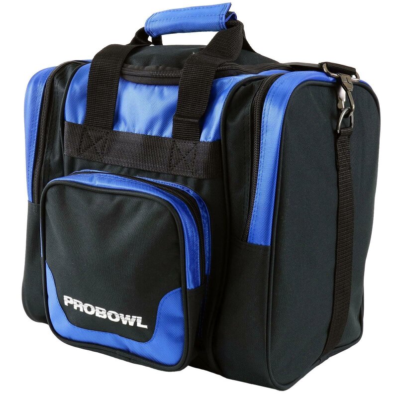 Bowling 1 Ball Tasche Pro Bowl Single Bag Deluxe mit Platz für Bowlingschuhe 