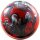 Set Bowlingball Pro Bowl rot schwarz silber und Tasche Deluxe