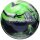 Set Bowlingball Pro Bowl grün dunkelblau silber und Tasche Deluxe