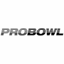 Set Bowlingball Pro Bowl weiss gelb und Tasche Deluxe 9 lbs