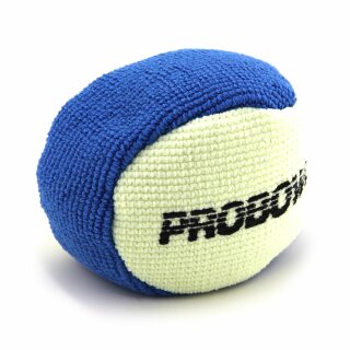 Pro Bowl Microfiber Grip Ball Blau, Weiß