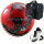 Set Pro Bowl Bowling Ball Bowlingschuhe schwarz weiß Bowlingtasche rot schwarz silber 8 lbs 39,5