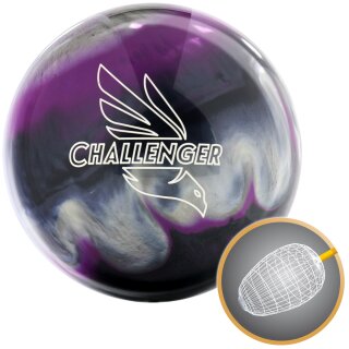 Pro Bowl Challenger Black/Purple/Silver Pearl 10 lbs