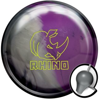 Brunswick Rhino Charcoal Silver Violet 12 lbs
