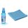 Bowling Ball Reiniger Set bowling-exclusive Cleaner und Microfiber Towel 100 ml / Sprühreiniger Hellblau