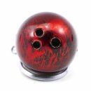 DV8 Bowlingball Schlüsselanhänger rot